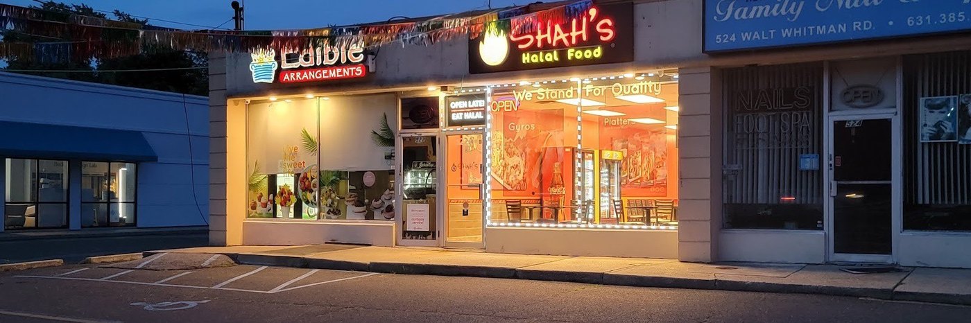 Shah's Halal Food - 522 Walt Whitman Rd, Melville, NY